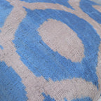 Canvello Handmade Throw Blue Pillows for Couch | X in (50 X Cm), lifestyle image - House Of Avana