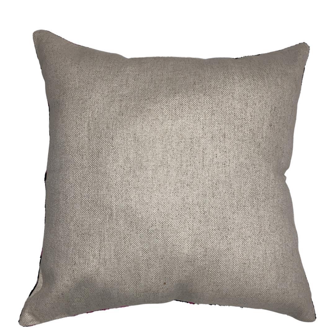 Canvello Handmade Turkish Multi Colors Velvet Silk Pillow - 16'' X 16'' Canvello