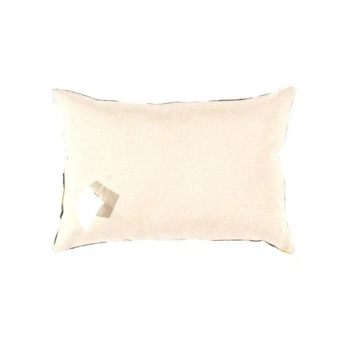 Canvello Handmade Turkish Silk Velvet Ikat pillow - 16"x24" Canvello