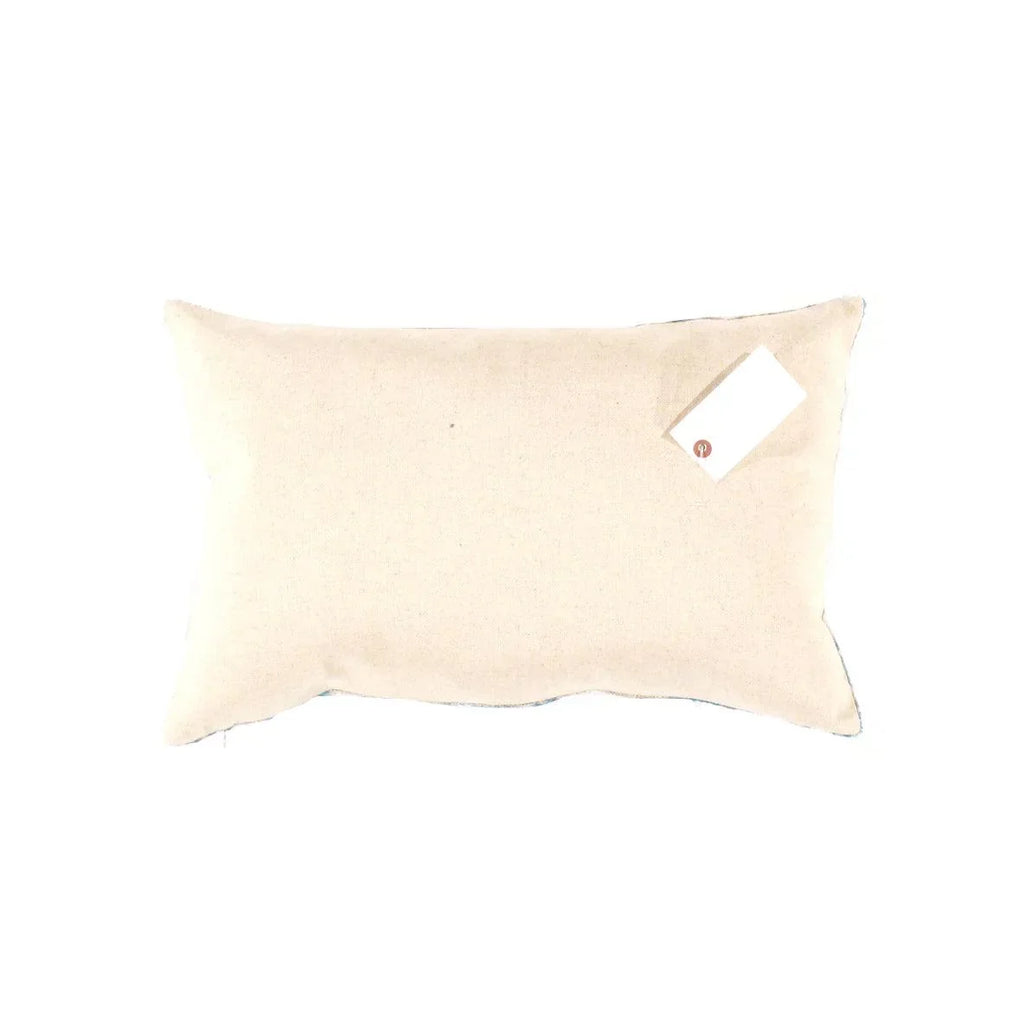 Canvello Handmade Turkish Silk Velvet Ikat pillow - 16"x24" Canvello