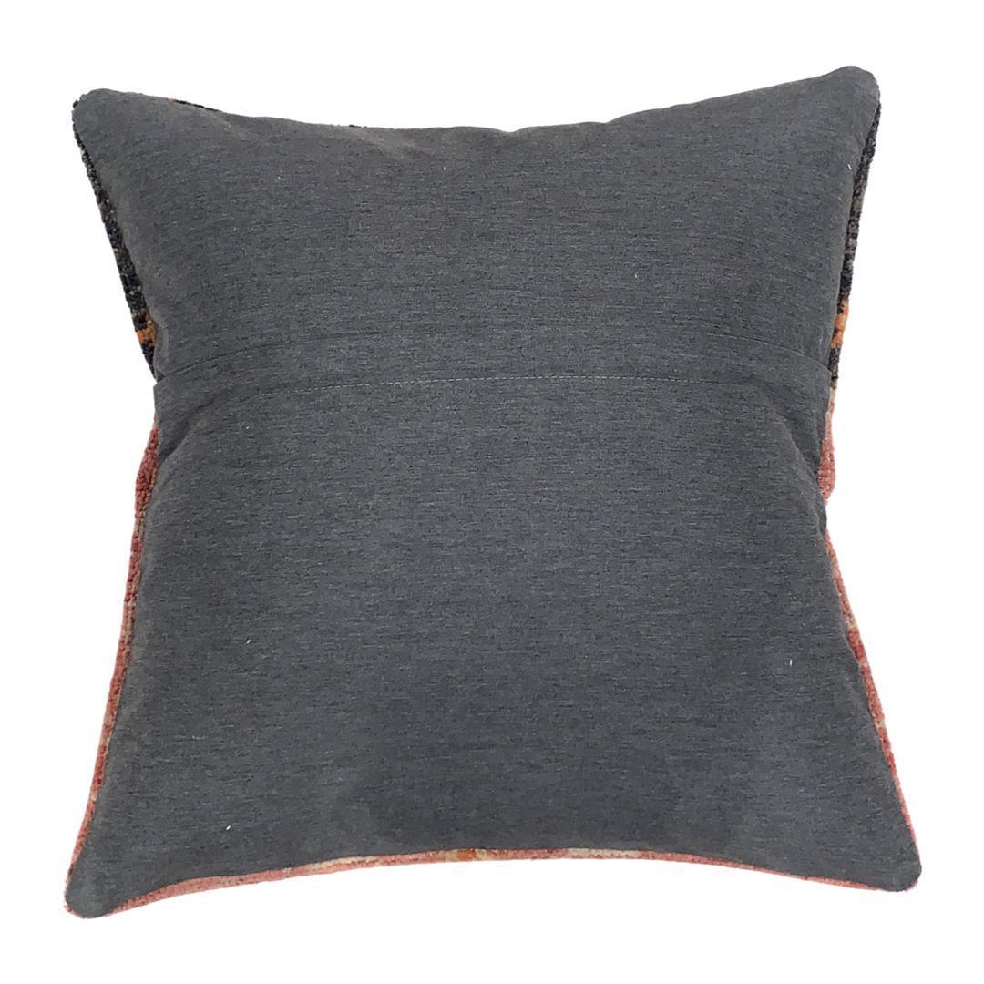 Canvello Handmade Vintage Turkish Rug Pillow - 20' X 20' Canvello