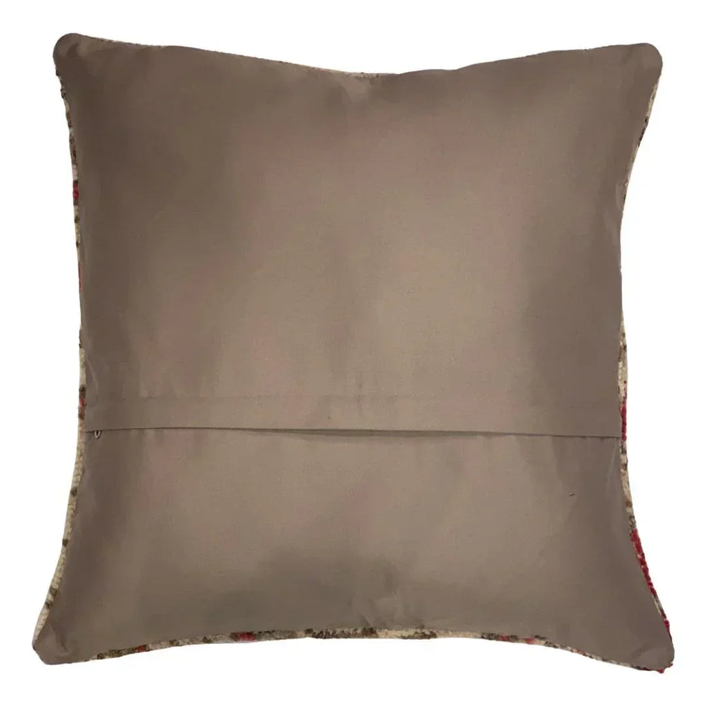 Canvello Handmade Vintage Turkish Rug Pillow - 20' X 20' Canvello
