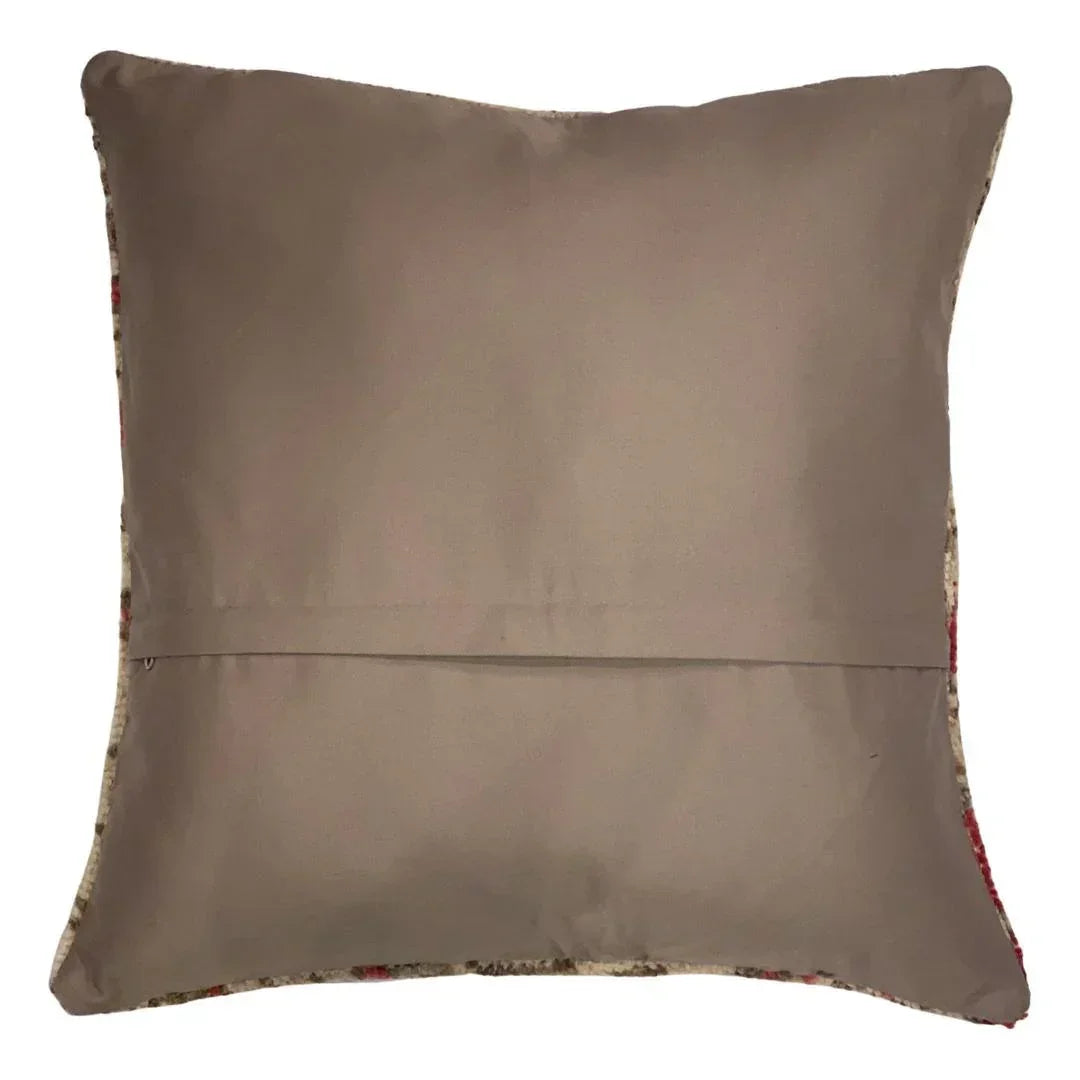 Canvello Handmade Vintage Turkish Rug Pillow - 20' X 20' Canvello
