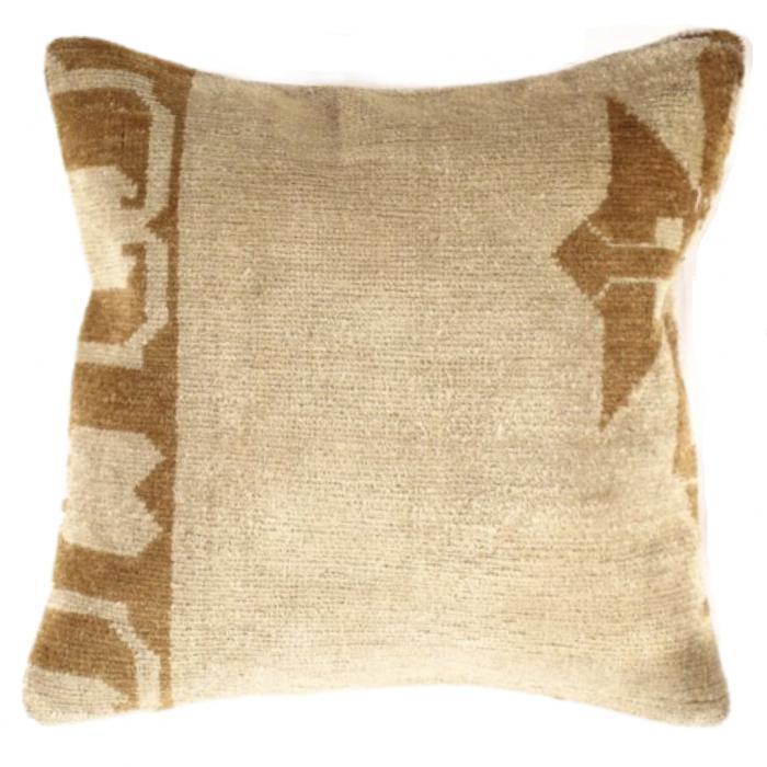 Canvello Handmade Vintage Turkish Rug Pillow - 20' X 20' Canvello