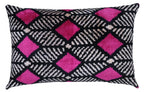 Canvello Hot Pink Throw Pillows For Couch Down Filled - 16x24 in Canvello