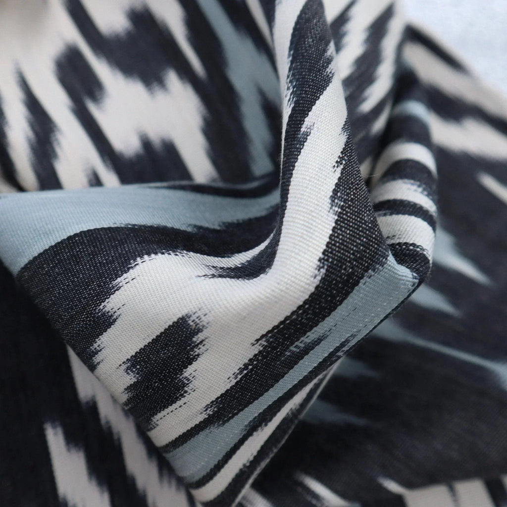 Canvello Ikat Pure Silk Throw Pillows For Couch - 16x16 inch Canvello