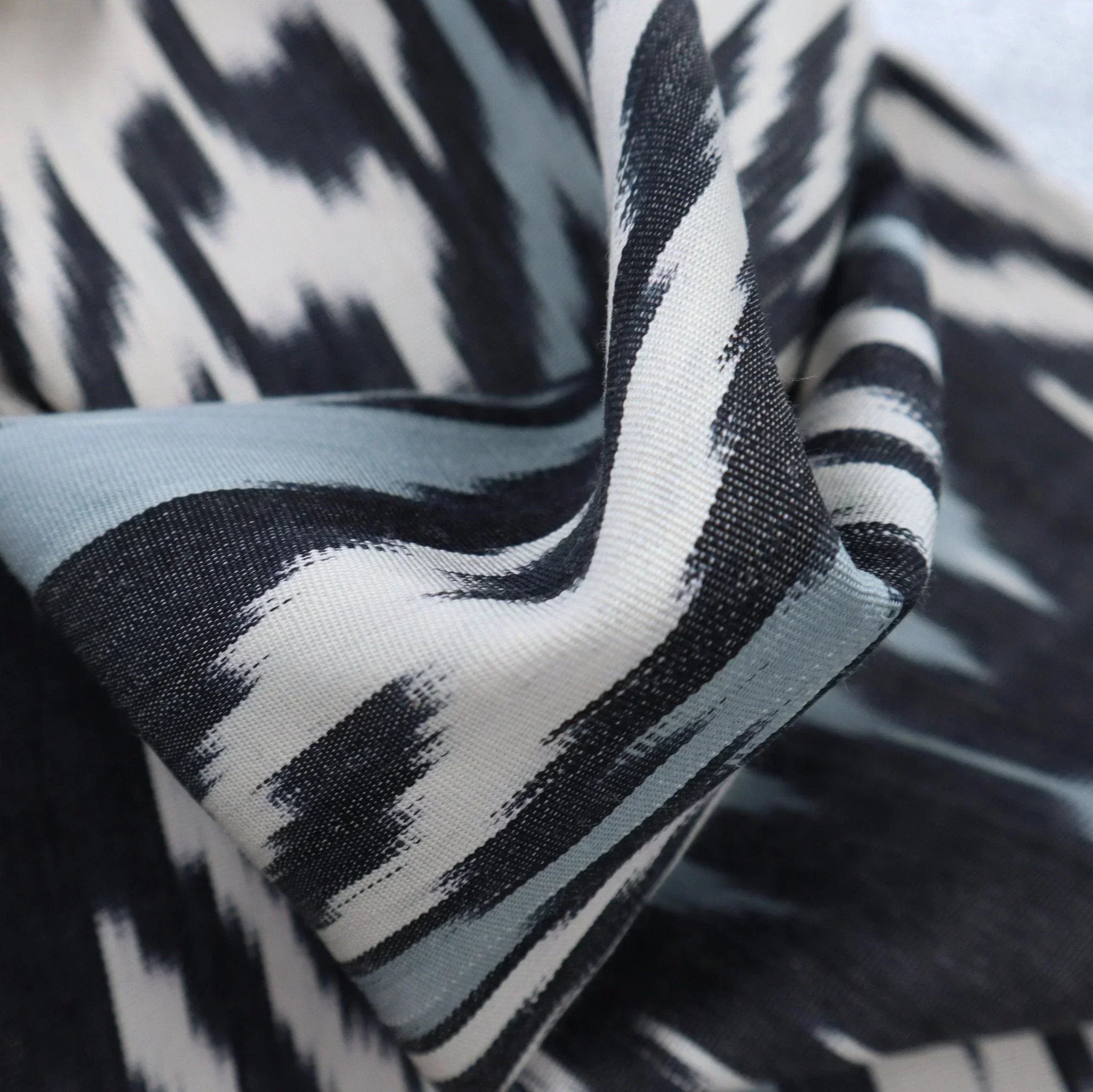 Canvello Ikat Pure Silk Throw Pillows For Couch - 16x16 inch Canvello