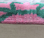 Canvello Invisible Zipper Silk Velvet Pink Throw Pillows - 20x20 in Canvello