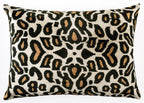 Canvello Luxurious 16x24 Handmade Velvet Silk Pillow with Premium Down Feather Insert -  Tiger Print Design Canvello