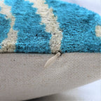 Canvello Luxury Blue Throw Pillows For Couch - 16x16 inch Canvello