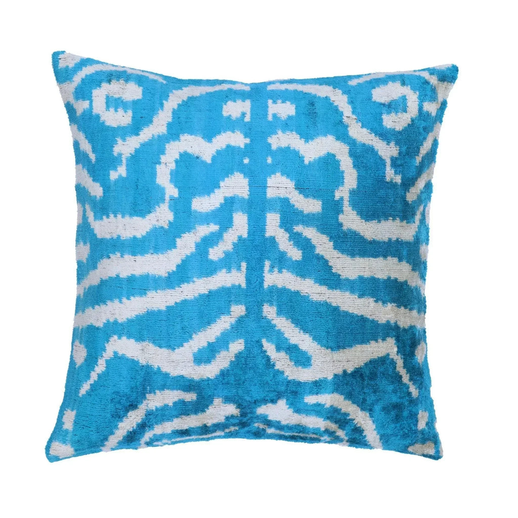 Canvello Luxury Blue Throw Pillows For Couch - 16x16 inch Canvello