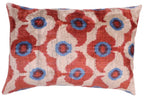 Canvello Luxury Brownish Red Pillows for Couch | X in (40 X Cm), side view - House Of Avana