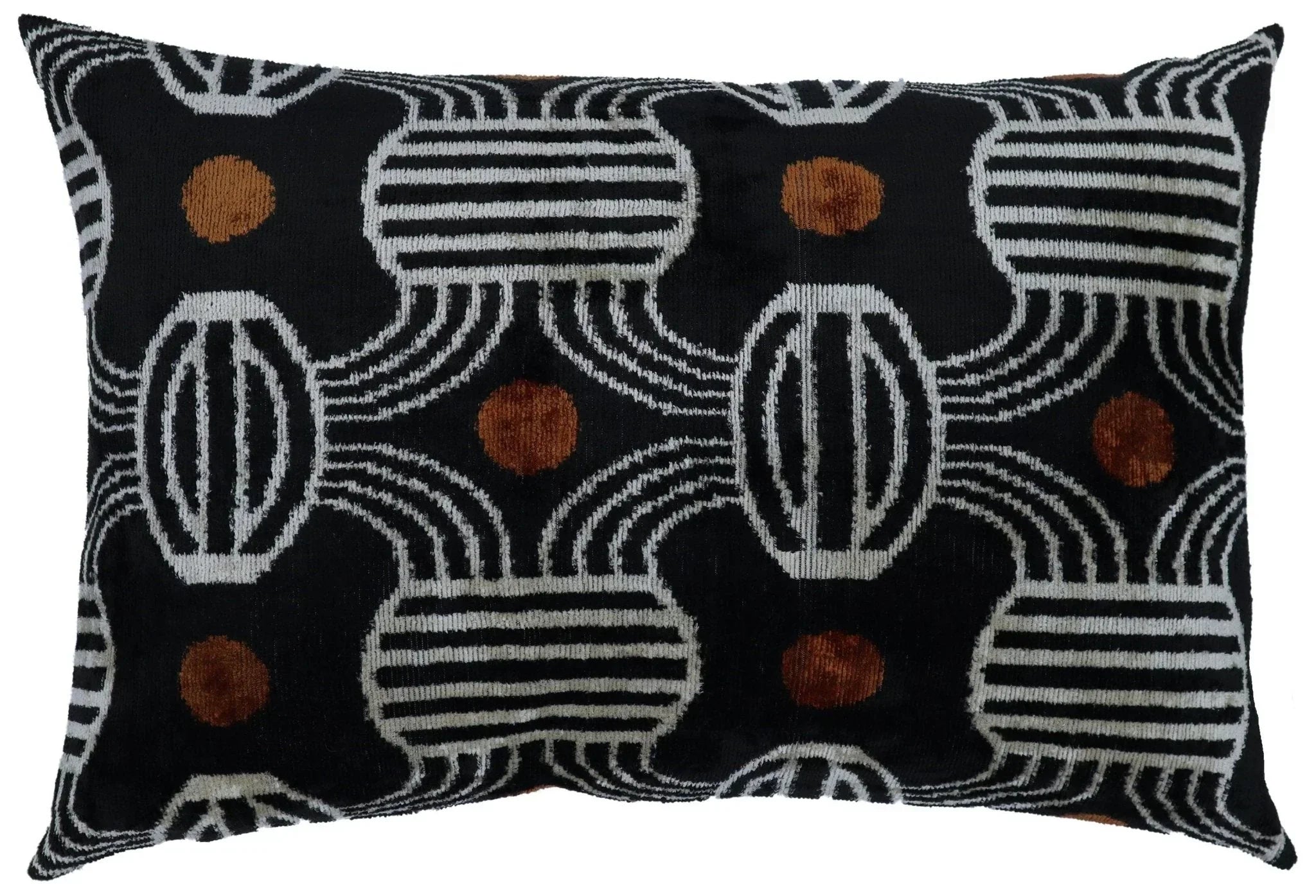 Canvello Luxury Decorative Black Throw Pillow | 16 x 24 in (40 x 60 cm) Canvello