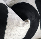 Canvello Luxury Decorative Black White Throw Pillow | 16 x 24 in (40 x 60 cm) Canvello