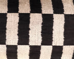 Canvello Luxury Decorative Black & White Throw Pillow | 16 x 24 in (40 x 60 cm) Canvello