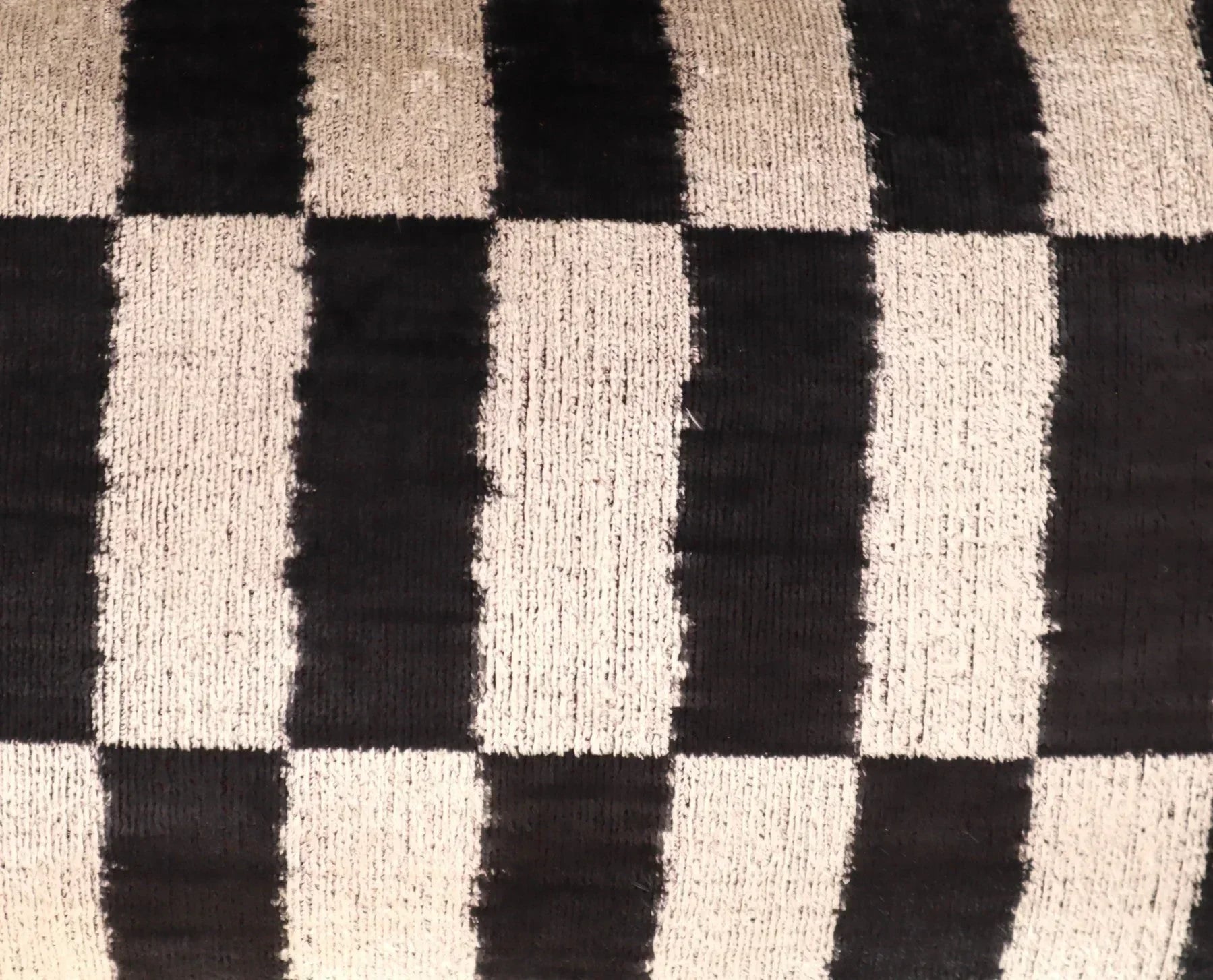 Canvello Luxury Decorative Black & White Throw Pillow | 16 x 24 in (40 x 60 cm) Canvello