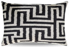 Canvello Luxury Decorative Black White Throw Pillow | 16 x 24 in (40 x 60 cm) Canvello