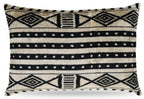 Canvello Luxury Decorative Black & White Throw Pillow | 16 x 24 in (40 x 60 cm) Canvello