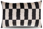 Canvello Luxury Decorative Black & White Throw Pillow | 16 x 24 in (40 x 60 cm) Canvello