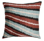 Canvello Luxury Decorative Brown Gray Throw Pillows | 16 x 16 in (40 x 40 cm) Canvello