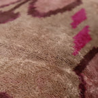 Canvello Luxury Decorative Earth Tones Pink Pillow With Down Insert- 16x24 in Canvello