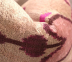 Canvello Luxury Decorative Earth Tones Pink Pillow With Down Insert- 16x24 in Canvello