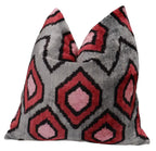 Canvello Luxury Decorative Gray Square Pillows | 16 x 16 in (40 x 40 cm) Canvello
