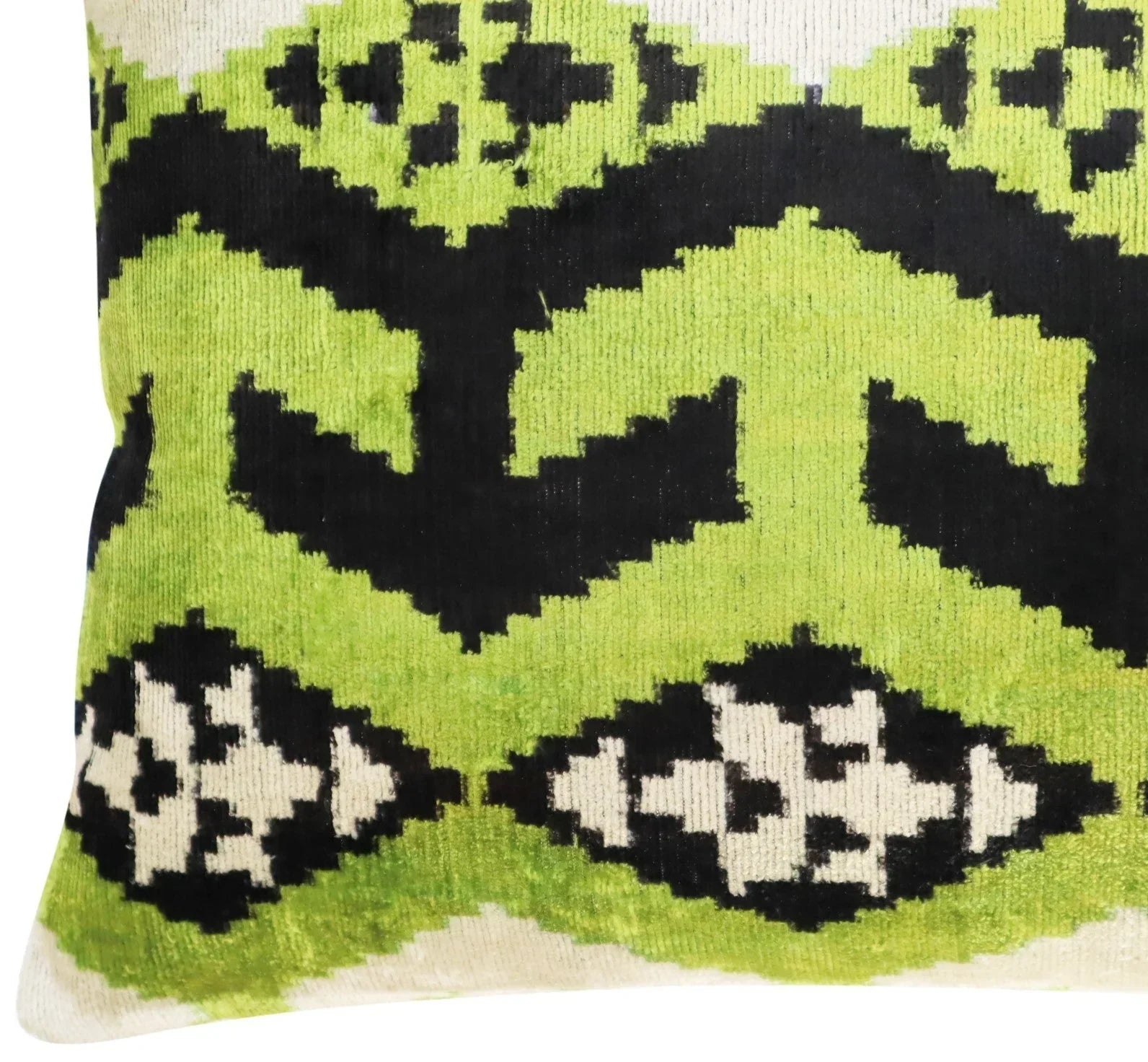 Canvello Luxury Decorative Green Black Throw Pillow | X in (40 X Cm), product packaging - House Of Avana