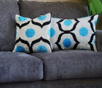 Canvello Luxury Decorative Pillows For Bed | 16x24 | 16x16 | Bundle Of 2 Canvello