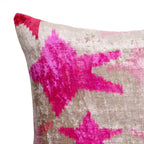 Canvello Luxury Decorative Pink And Gold Pillow | 16 x 16 in (40 x 40 cm) Canvello