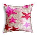 Canvello Luxury Decorative Pink And Gold Pillow | 16 x 16 in (40 x 40 cm) Canvello