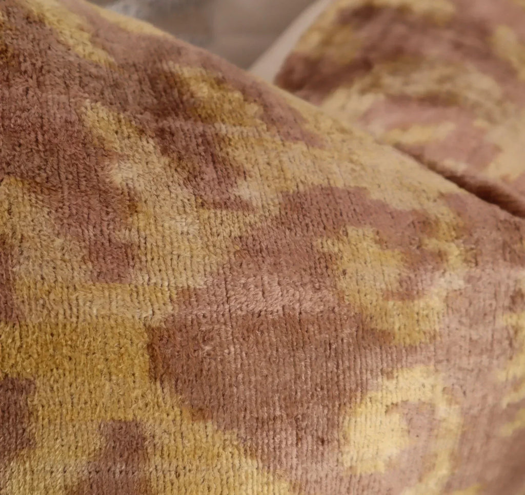 Canvello Luxury Earthtone Brown Beige Pillow for Couch | 16 x 24 in (40 x 60 cm) Canvello