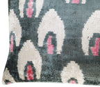 Canvello Luxury Gray Pink Pillow for Couch | 16 x 24 in (40 x 60 cm) Canvello