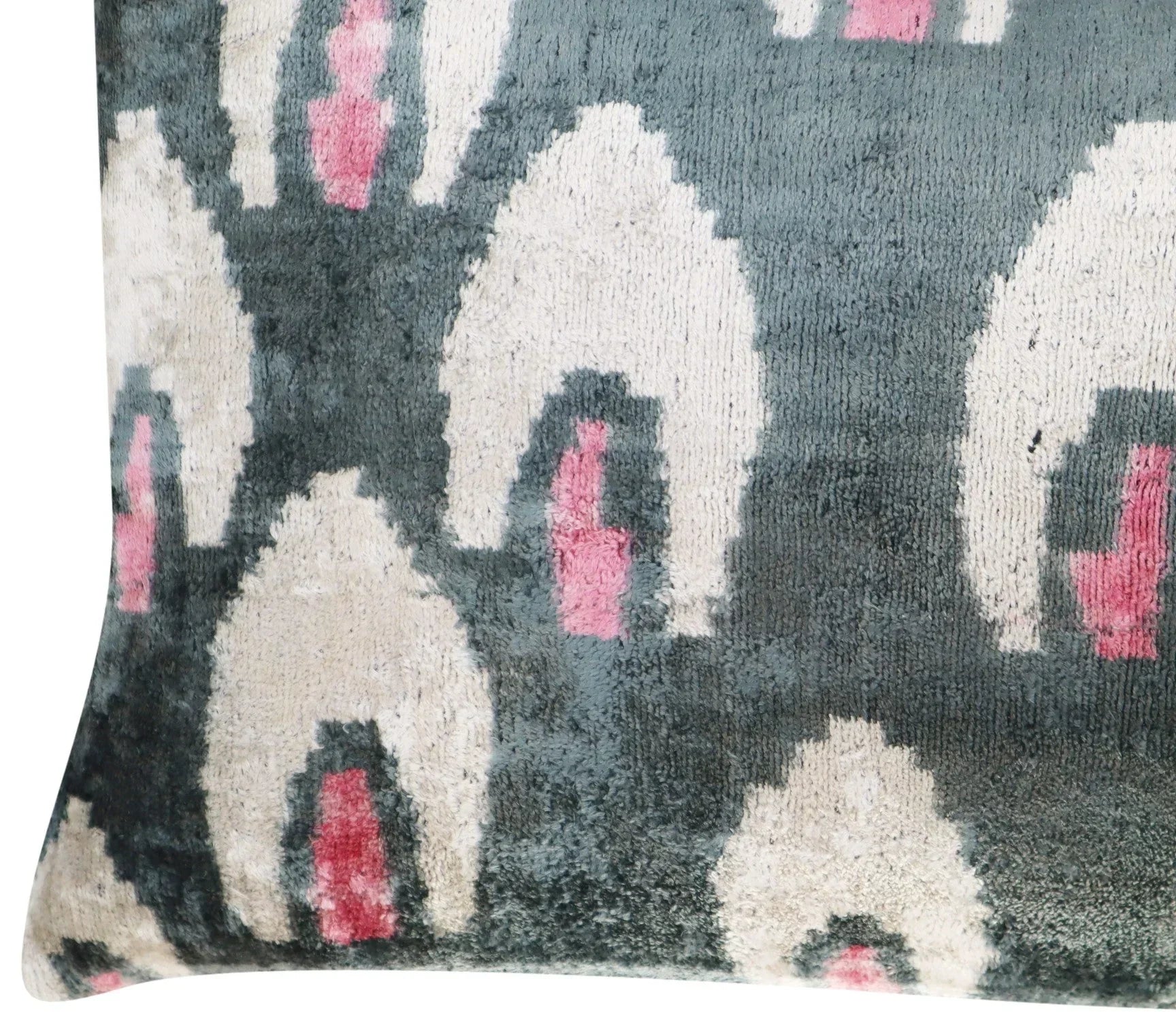 Canvello Luxury Gray Pink Pillow for Couch | 16 x 24 in (40 x 60 cm) Canvello