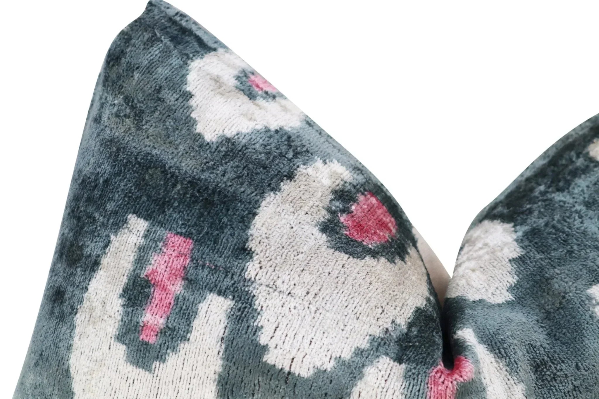 Canvello Luxury Gray Pink Pillow for Couch | 16 x 24 in (40 x 60 cm) Canvello