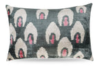 Canvello Luxury Gray Pink Pillow for Couch | 16 x 24 in (40 x 60 cm) Canvello