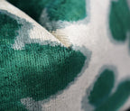 Canvello Luxury Leaf Green Carbon Grey Pillow for Couch | 16 x 24 in (40 x 60 cm) Canvello
