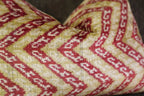 Canvello Luxury Light Brown Pink Throw Pillow Down Filled - 16x24 in Canvello