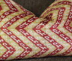 Canvello Luxury Light Brown Pink Throw Pillow Down Filled - 16x24 in Canvello