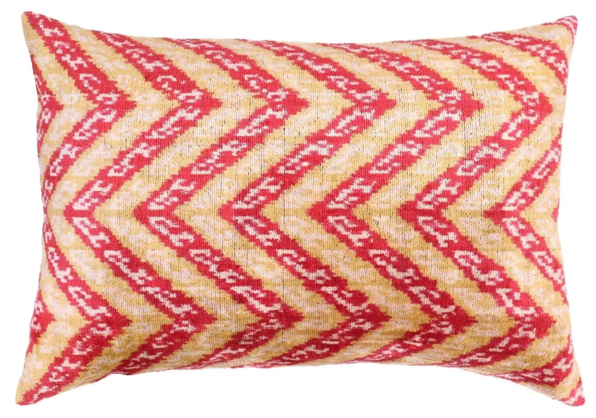Canvello Luxury Light Brown Pink Throw Pillow Down Filled - 16x24 in Canvello