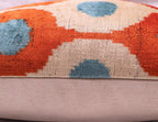 Canvello Luxury Orange Turquoise Pillows For Couch | 16 x 24 in (40 x 60 cm) Canvello