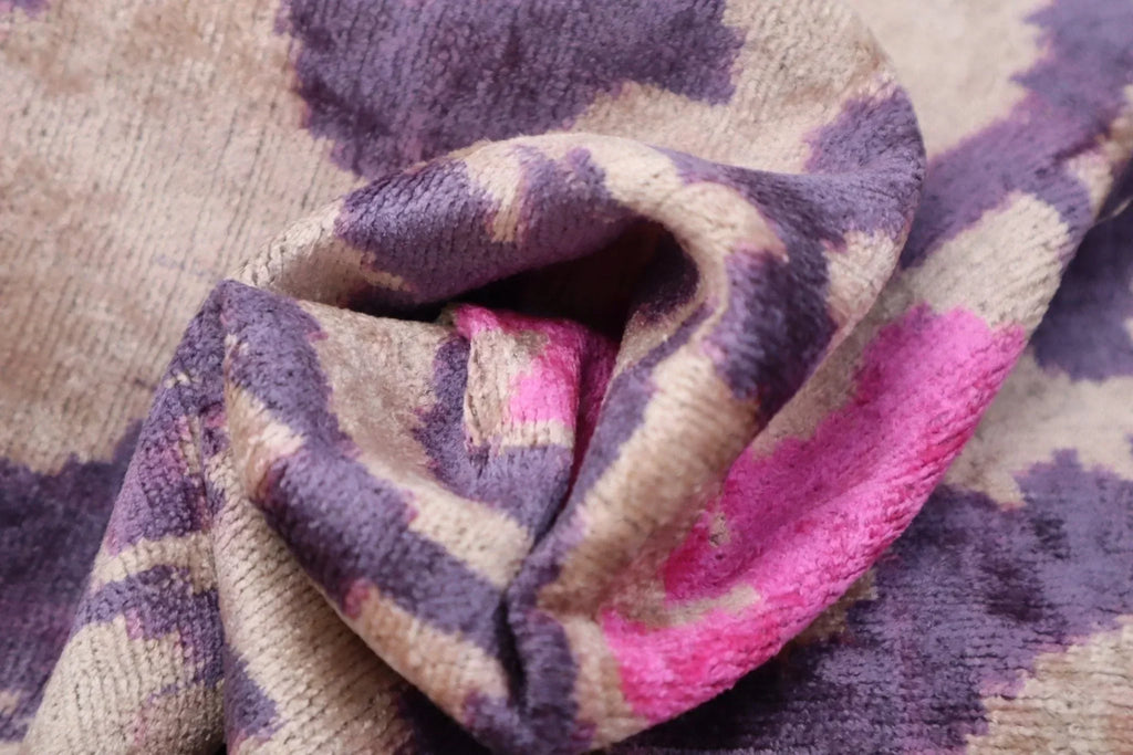 Canvello Luxury Pink Purple Beige Pillow for Couch | 16 x 24 in (40 x 60 cm) Canvello