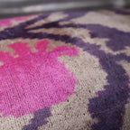 Canvello Luxury Pink Purple Beige Pillow for Couch | 16 x 24 in (40 x 60 cm) Canvello