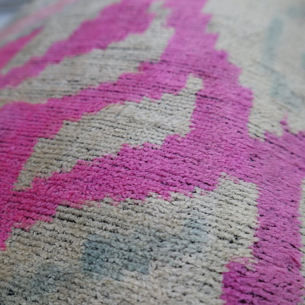 Canvello Luxury Pink Velvet Throw Pillows - 16x24 Canvello