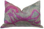 Canvello Luxury Pink Velvet Throw Pillows - 16x24 Canvello