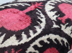 Canvello Luxury Red Pomegranate Velvet Throw Pillows - 16x24 in Canvello