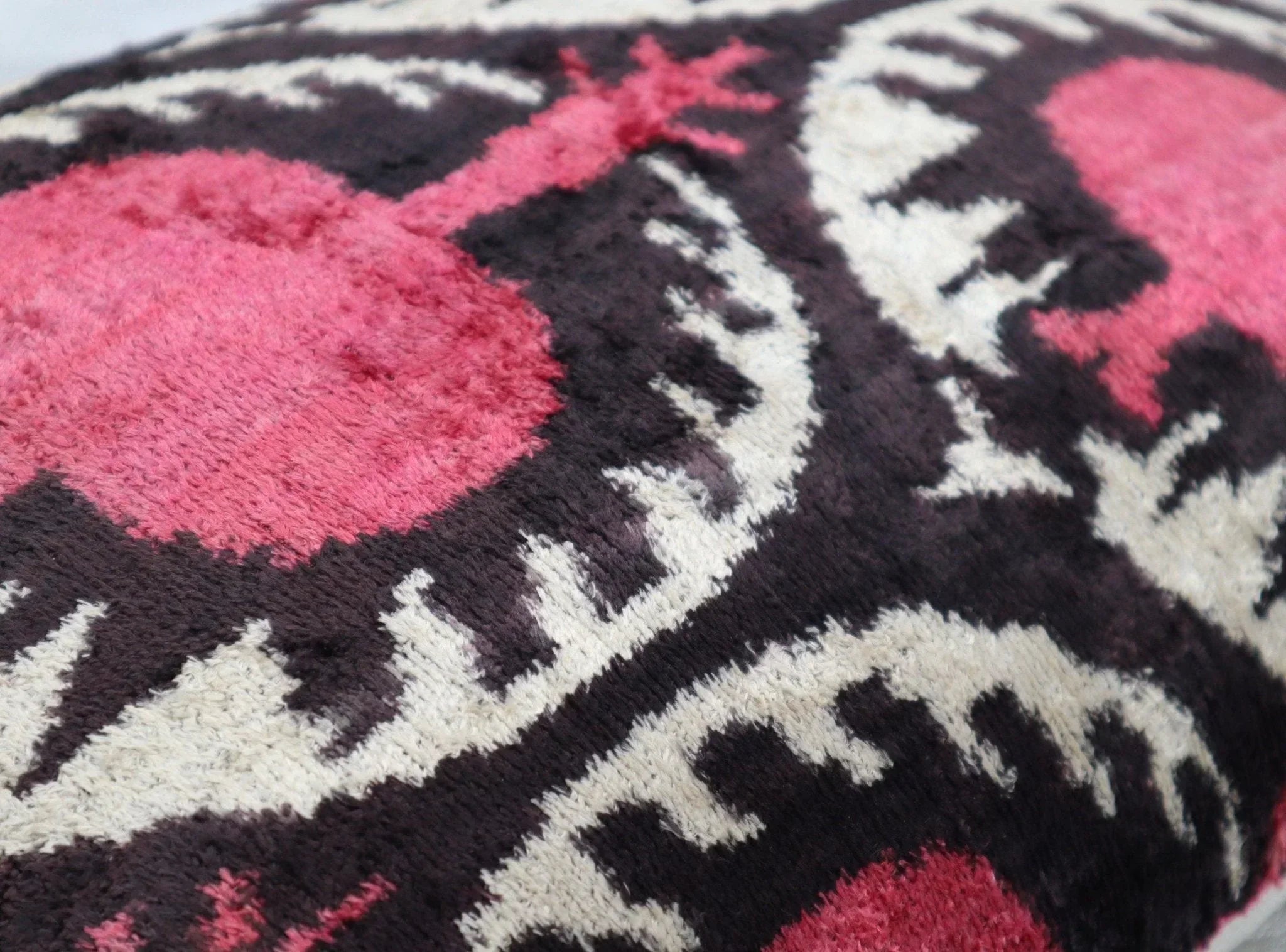 Canvello Luxury Red Pomegranate Velvet Throw Pillows - 16x24 in Canvello