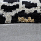 Canvello Luxury Tiger Print Black Gold Velvet Silk Pillow - 16X24 in Canvello