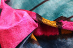 Canvello Multi Color Rainbow Handmade 16x24 Silk Velvet Pillow, Organic Veg Dyed, Down/feather Filled,... - House Of Avana