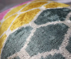 Canvello Pink Gold Gray Hexagon Pillows For Couch - 16x24 in Canvello